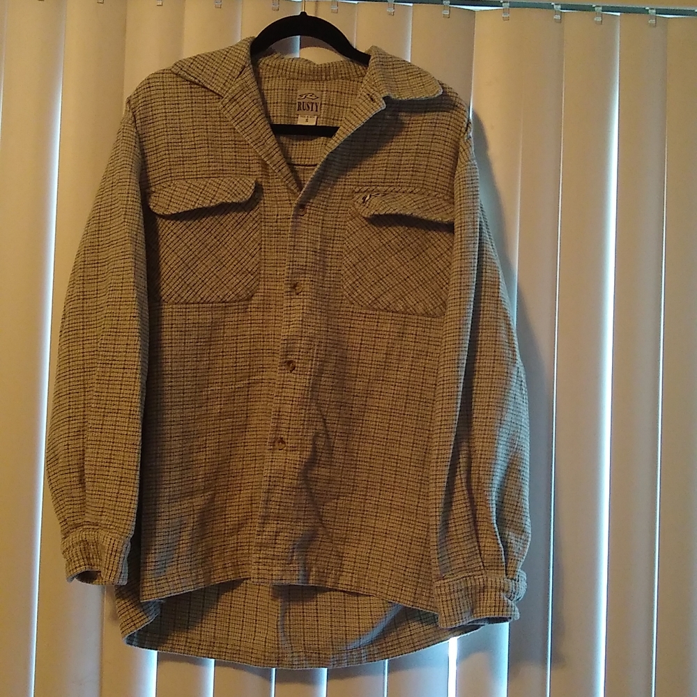 Rusty men's vintage button down/light jacket.